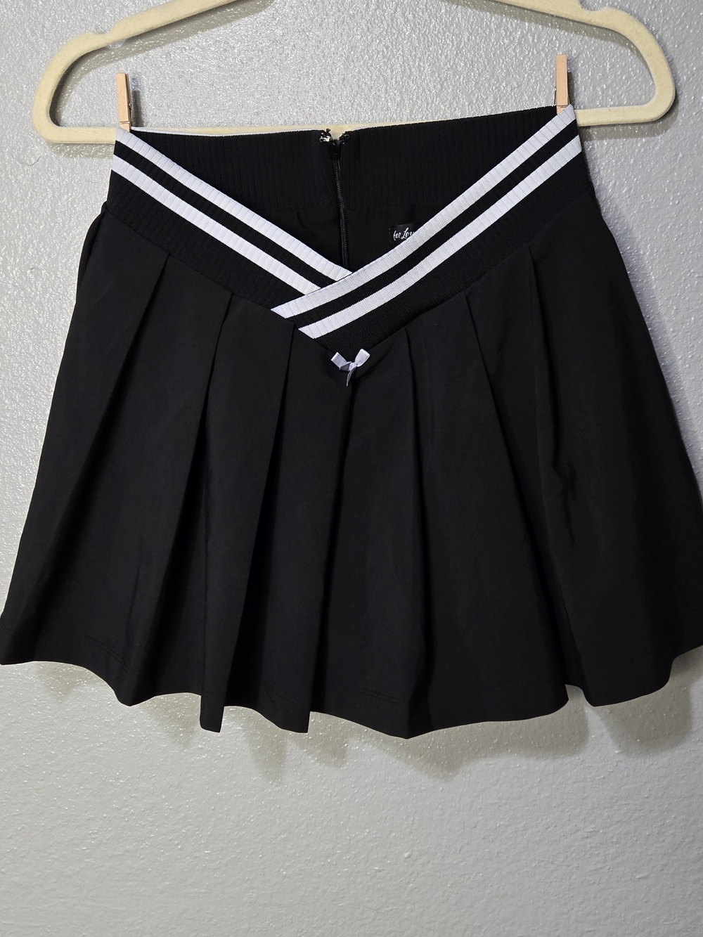 For Love And Lemons Black and White Stripe Skirt